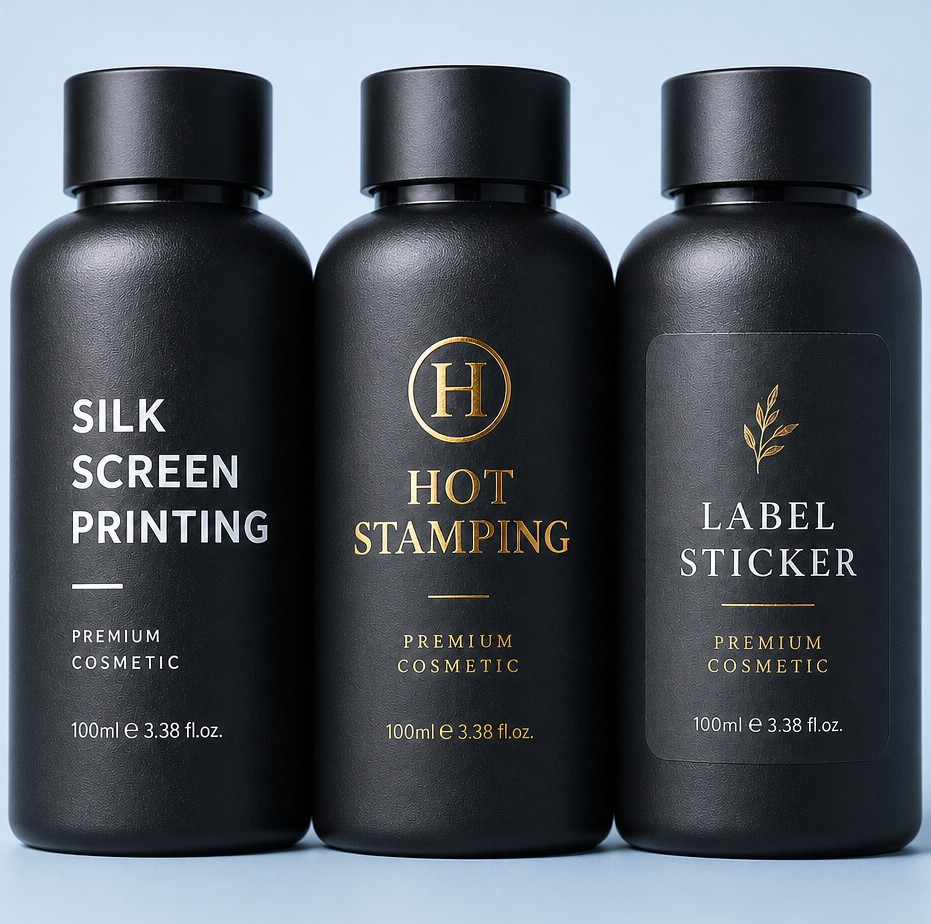 empty pet bottle packaging