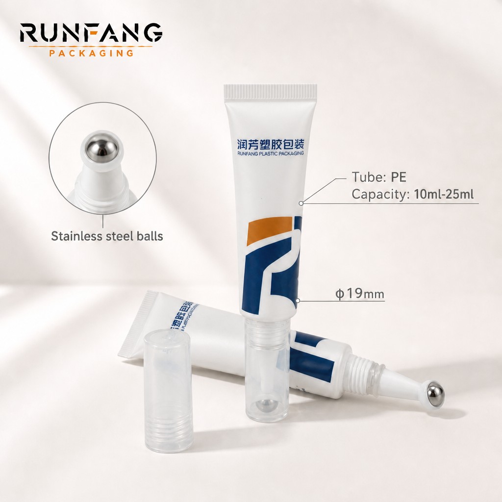 D19mm Plastic Squeeze Tube with Ball Applicator D19mm Plastic Squeeze Tube with Ball Applicator