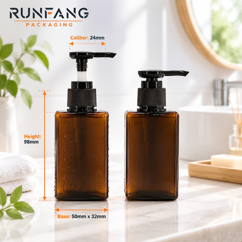 100 ml /3.38 fl.oz Empty PETG Bottle with Pump Cap