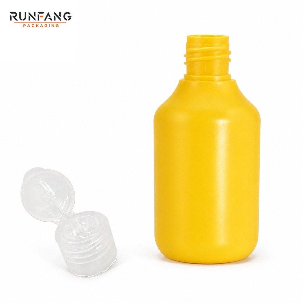60 ml /2 fl.oz Empty PE Bottle with Flip Cap
