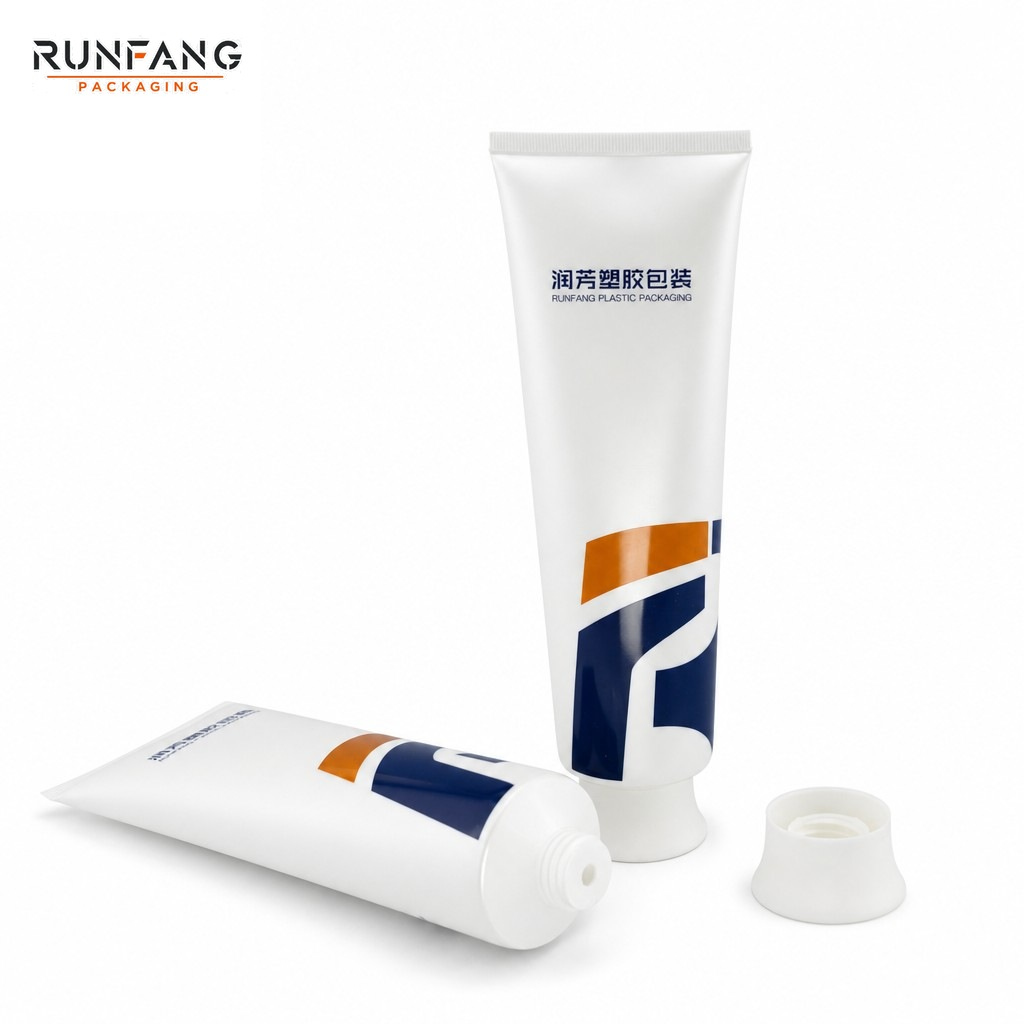 D50mm Plastic Squeeze Tube with Screw cap