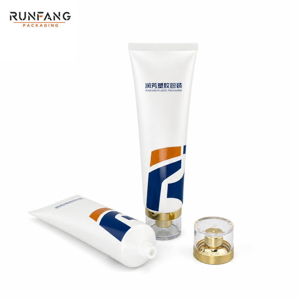 D40mm Plastic Squeeze Tube with Acrylic Screw Cap