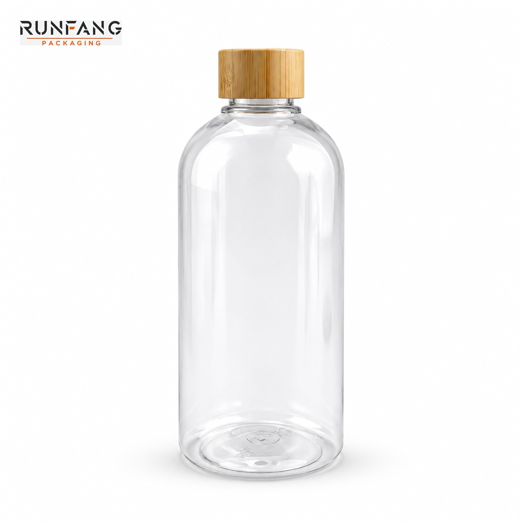 500 ml /16.9 fl.oz Empty PET Bottle with Screw Cap