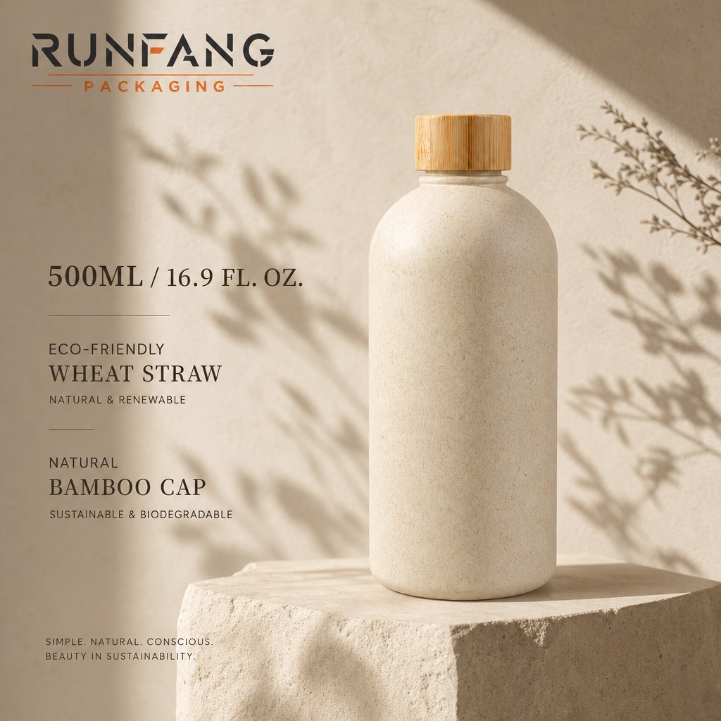 Wheat Straw Plastic Bottle
